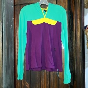 Vans women's shirt - checkered hoodie NWT